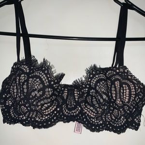 Unlined lace bra